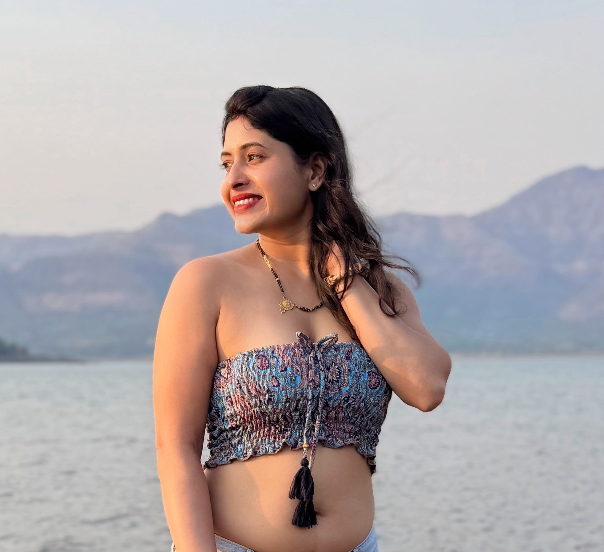 Boho Smocked Bandeau Crop Top